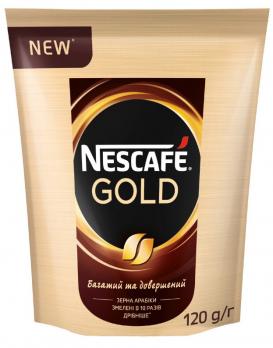 Кофе растворимый NESCAFE Голд 120 г